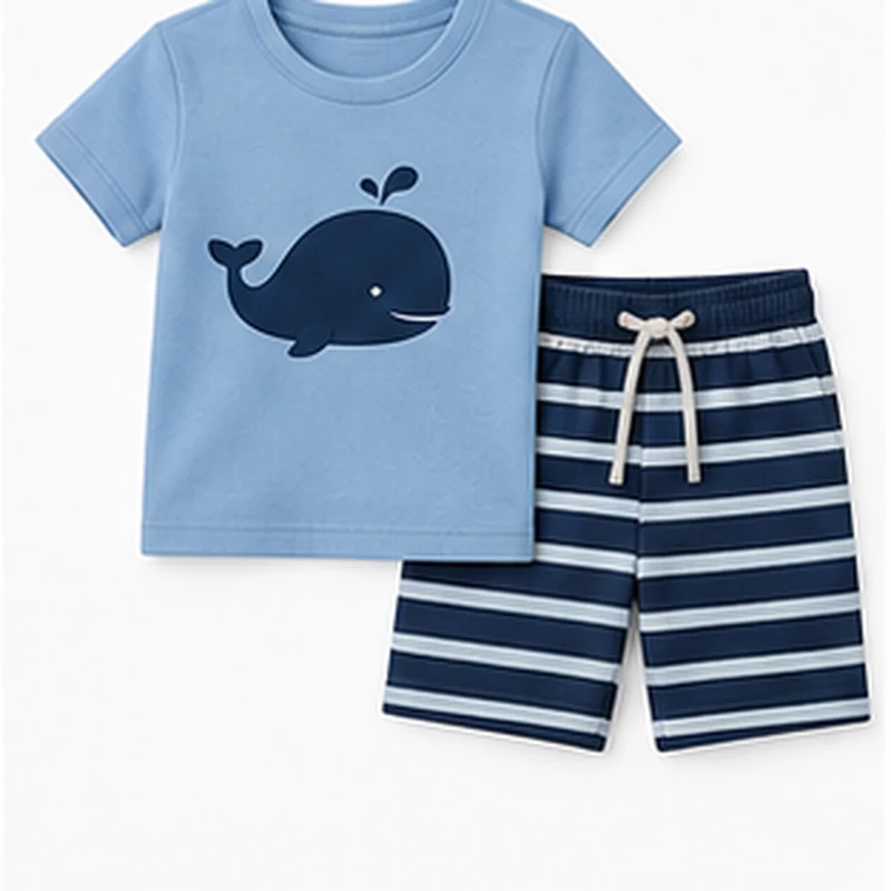 Kids’ T-Shirt & Shorts Set knitwear sourcing from Bangladesh